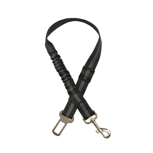 Adjustable Nylon Safety Belt Car Travel Safety Fastener Reinforced Elastic Wire 