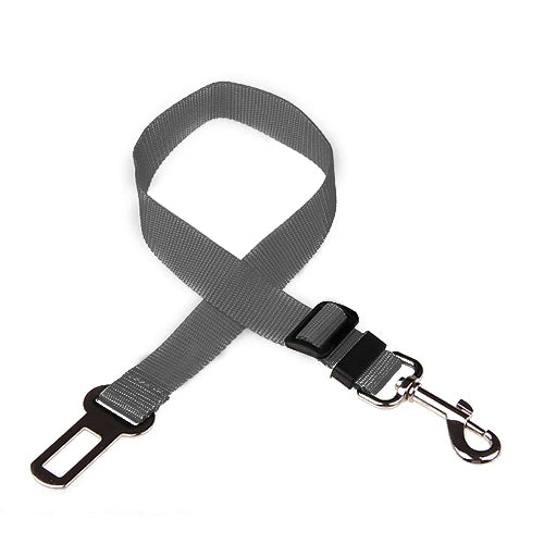 Ceinture de sécurité réglable pour animal de compagnie, clip de plomb pour ceinture de sécurité