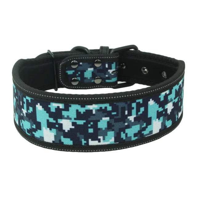 Stylish and elegant thick dog collar, 10 colors