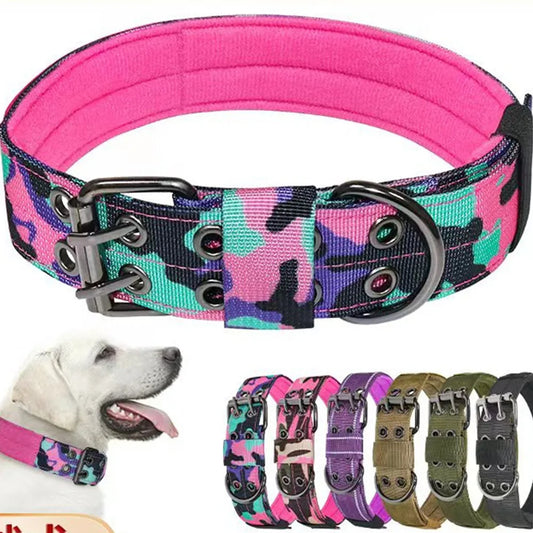 Beau collier pour chien, robuste, réglable et confortable