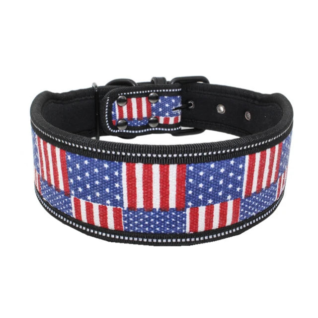 Stylish and elegant thick dog collar, 24 colors