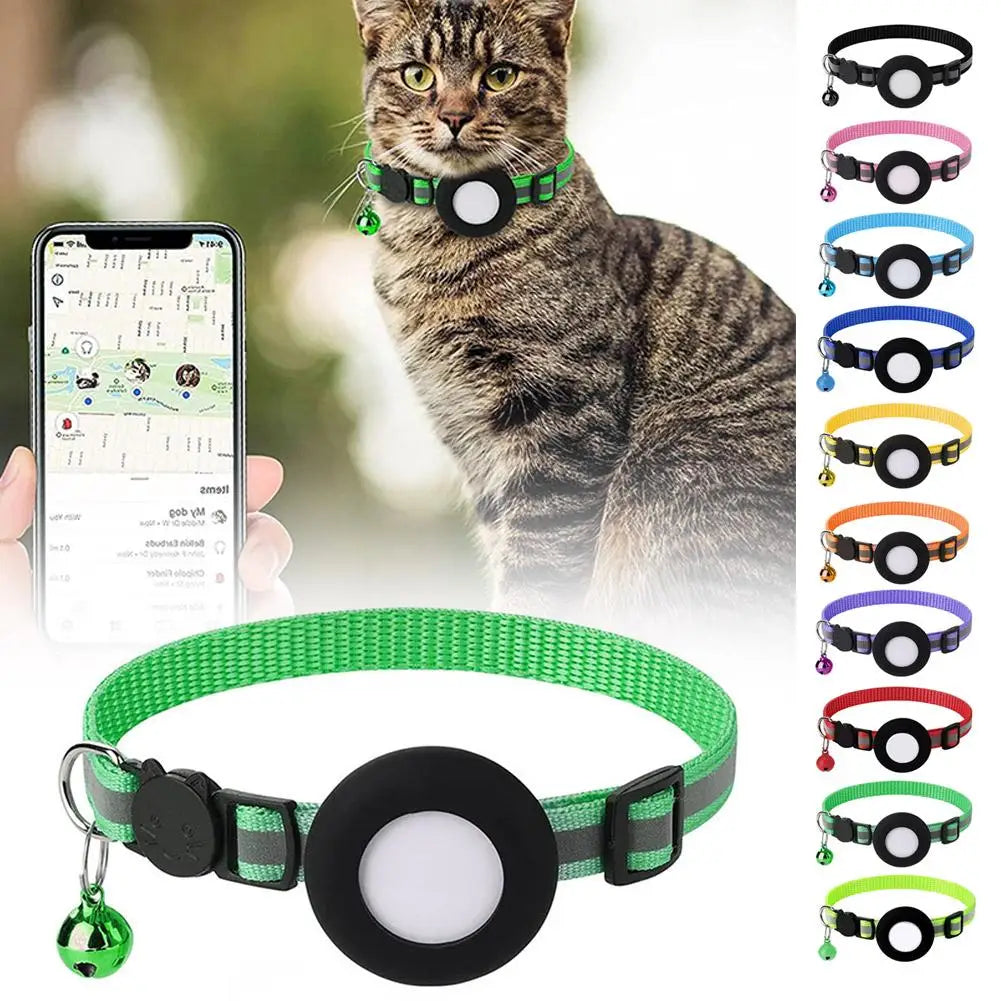 Collier Airtag pour chat, anti-perte, localisateur de collier