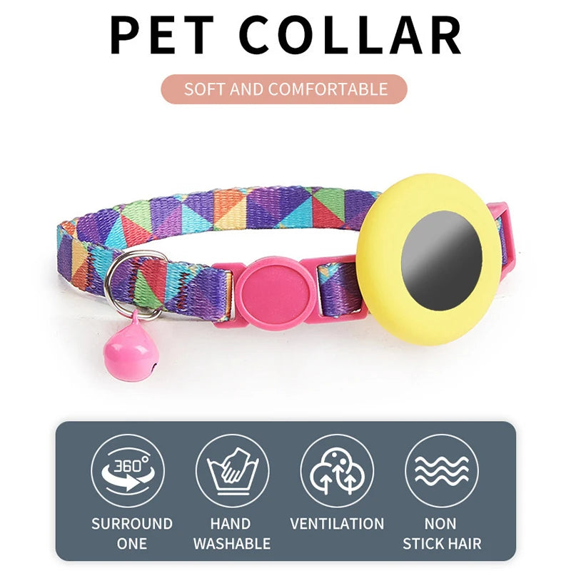 Collier Airtag pour chat, anti-perte, localisateur de collier