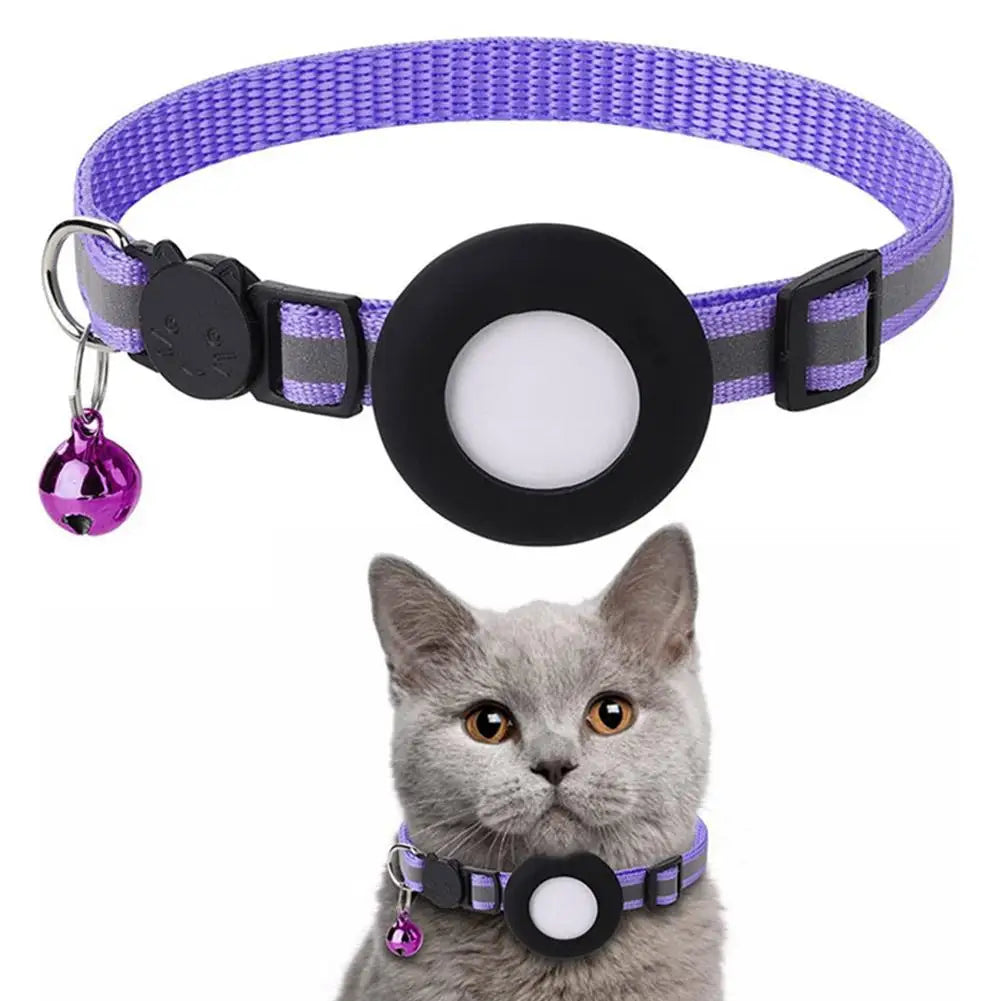 Collier Airtag pour chat, anti-perte, localisateur de collier